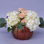 Cooper pumpkin centerpiece